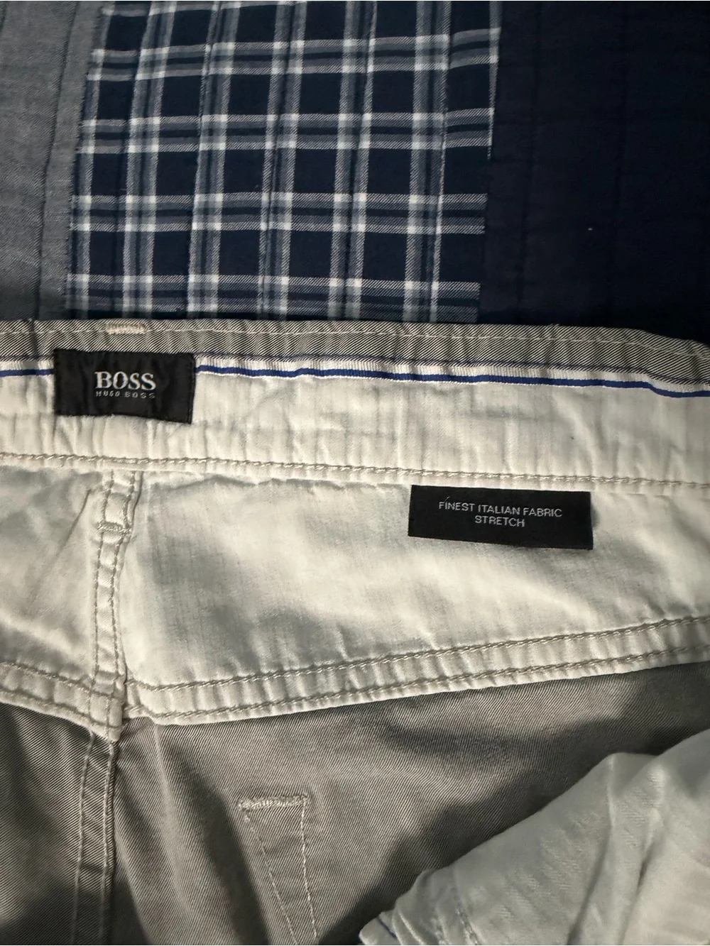 Boss Men's Straight Jeans in Light Gray